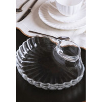 Petisqueira Cristal Concha 21x19x3,5